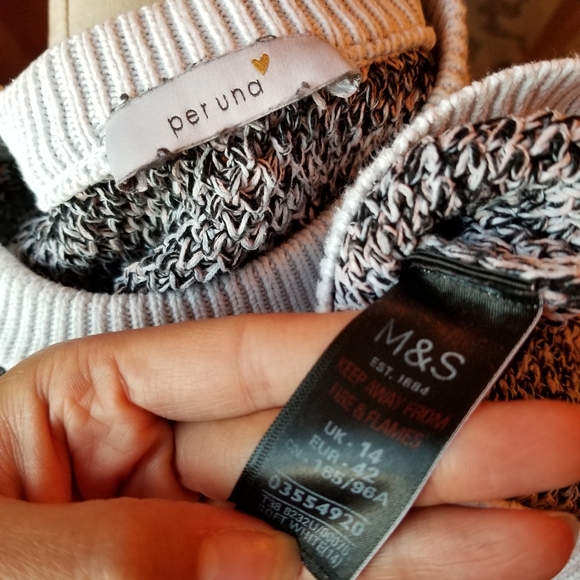 Peruna Sweater Color Black and Cream.!!. - Picture 13 of 15